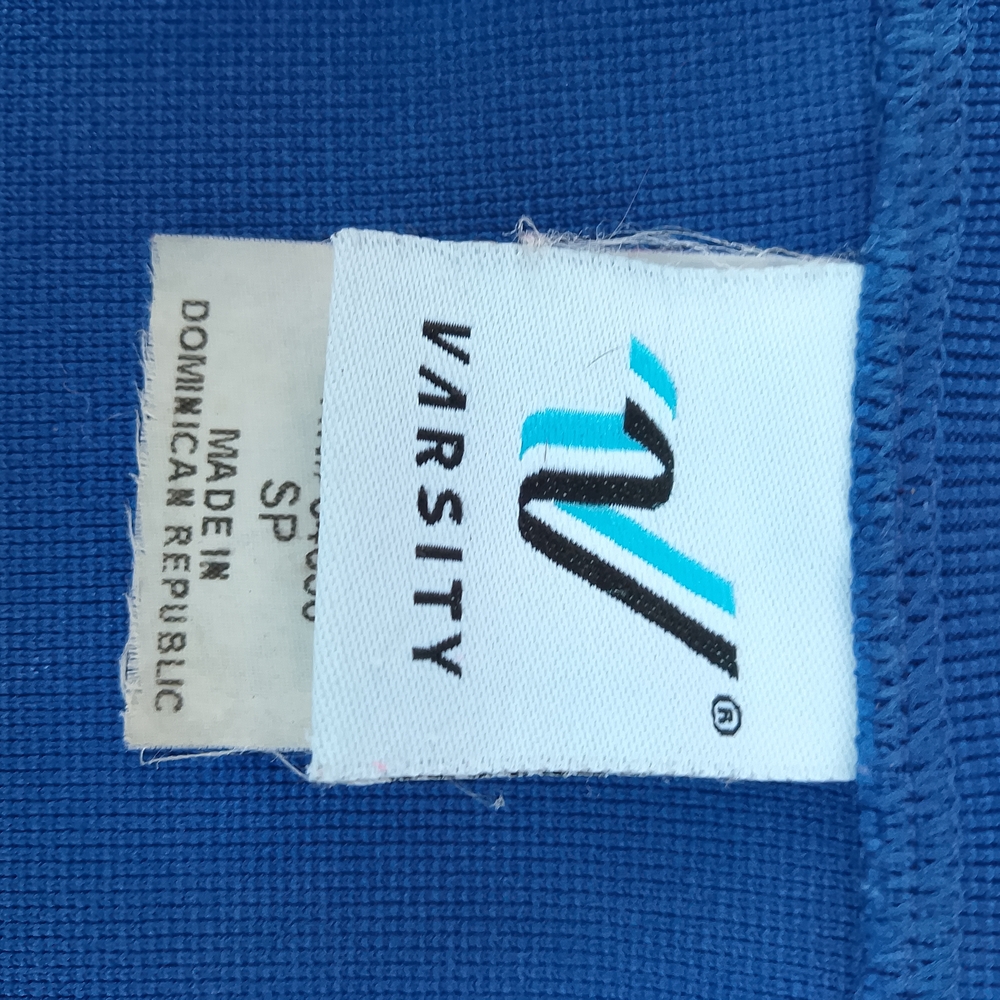 CIUGARS Varsity Blue & Orange Athletic Cheerleading Top or Halloween Costume XS - Picture 3 of 11